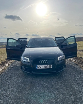 Audi A3 cena 38000 przebieg: 194000, rok produkcji 2011 z Biskupiec małe 121